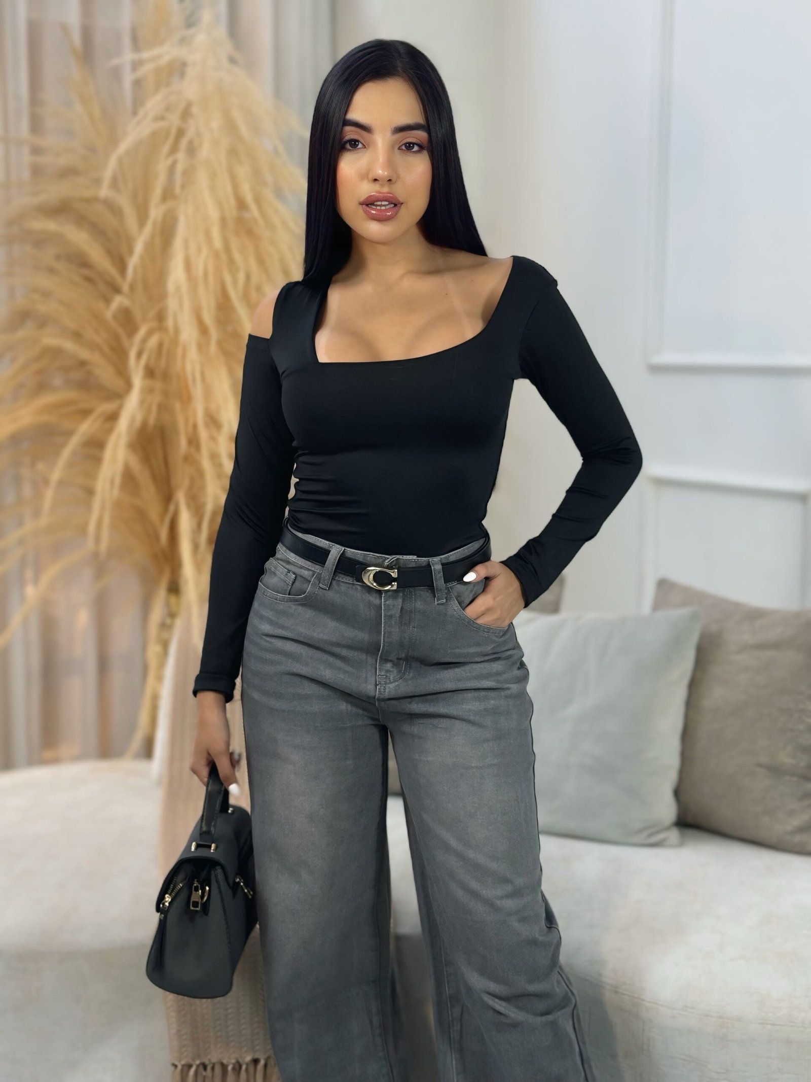 BODY CON DISEÑO EN HOMBRO - Imagen 2