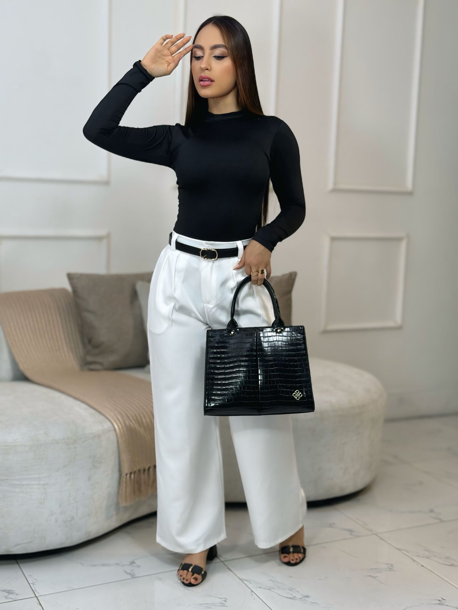 BODY MANGA LARGA CUELLO TORTUGA - Imagen 5