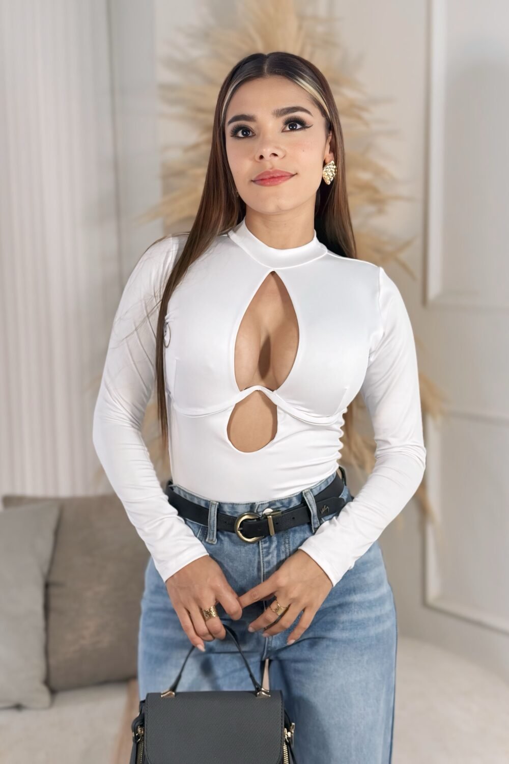 BODY CON VARILLA MANGA LARGA