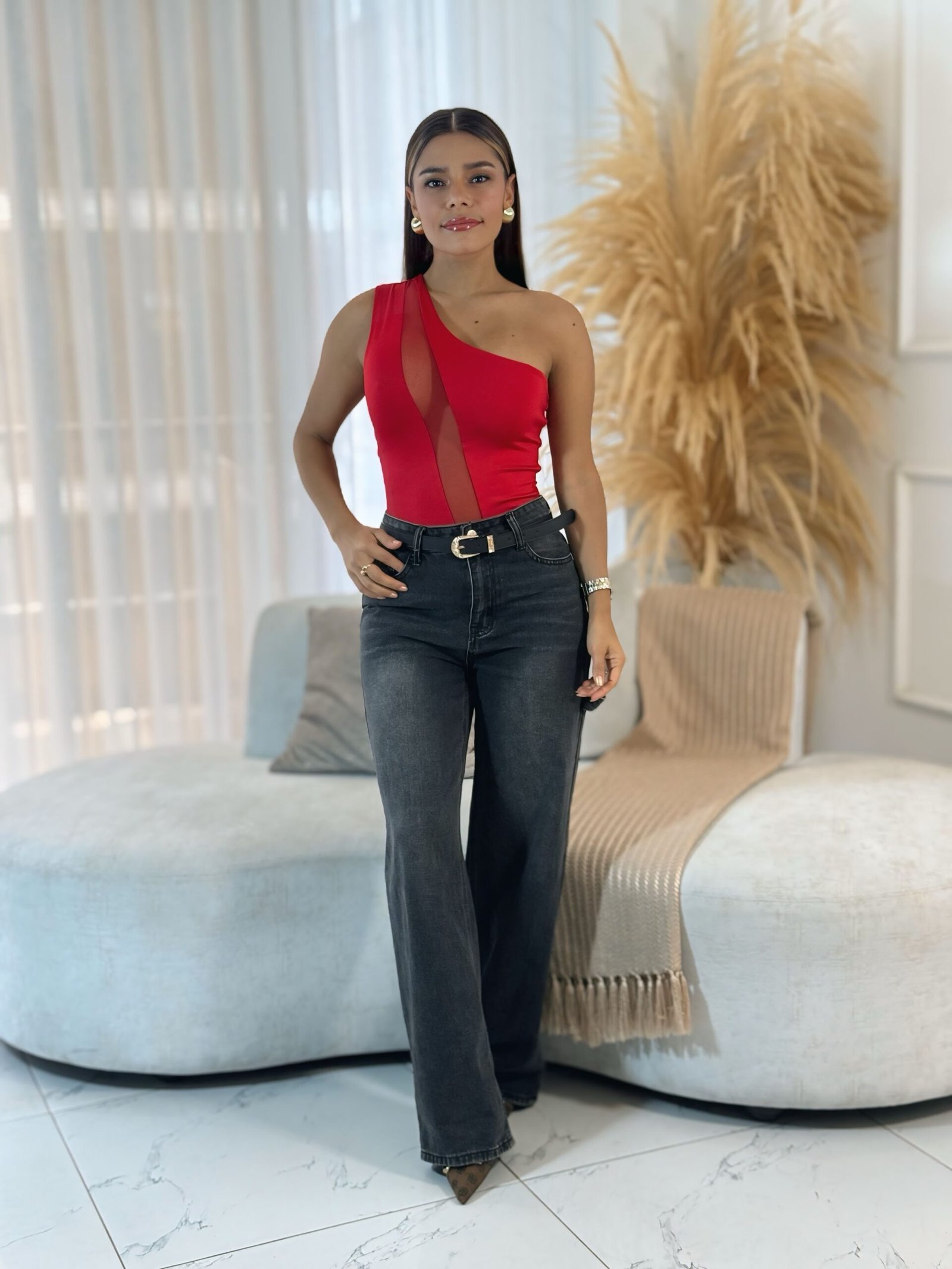 BODY ASIMETRICO MALLA - Imagen 3