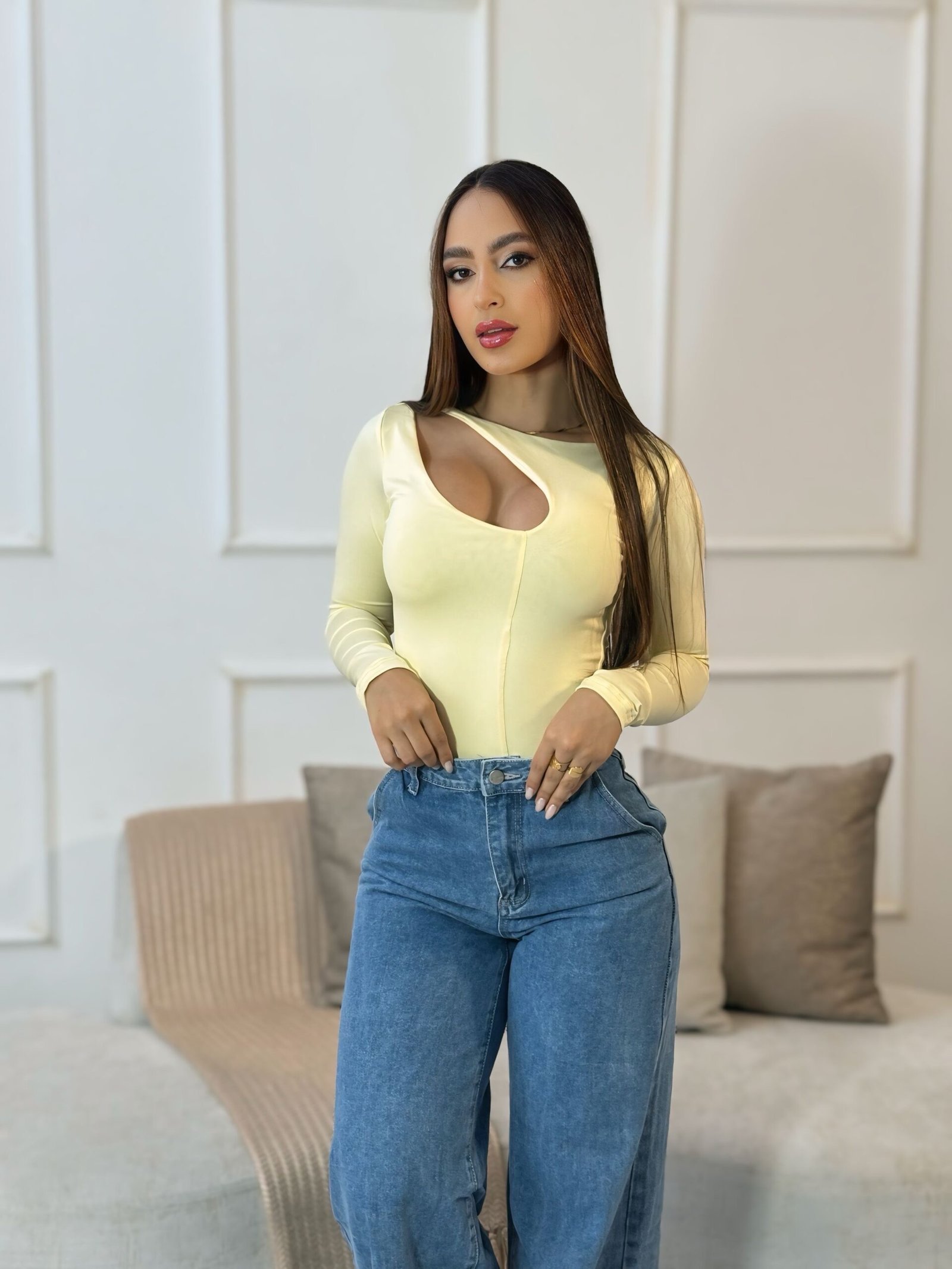 BODY ESCOTE MANGA LARGA - Imagen 4