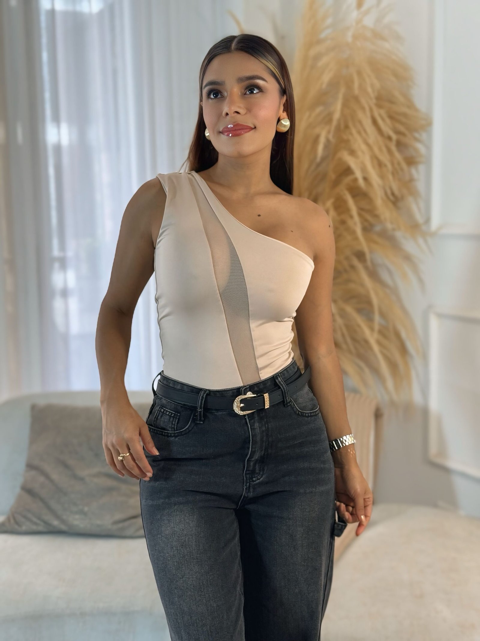 BODY ASIMETRICO MALLA - Imagen 4