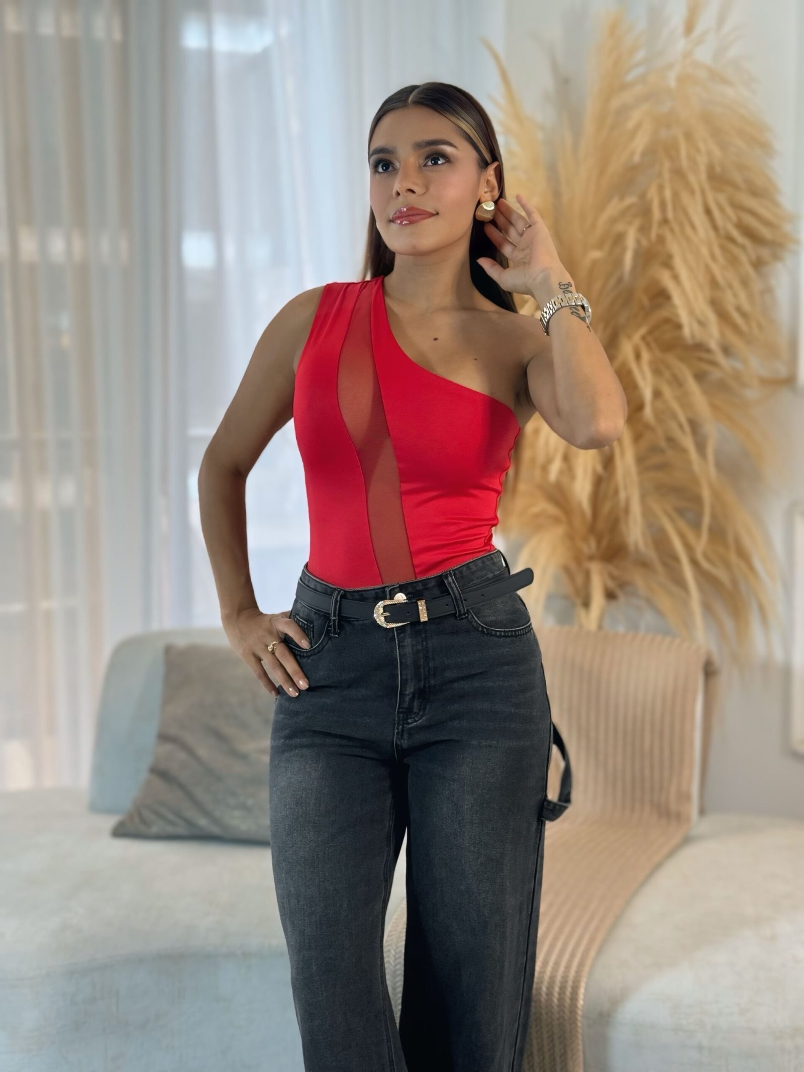 BODY ASIMETRICO MALLA