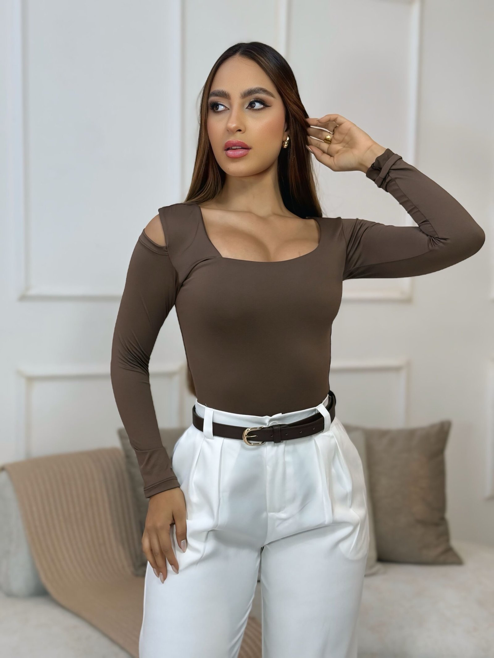 BODY CON DISEÑO EN HOMBRO - Imagen 5