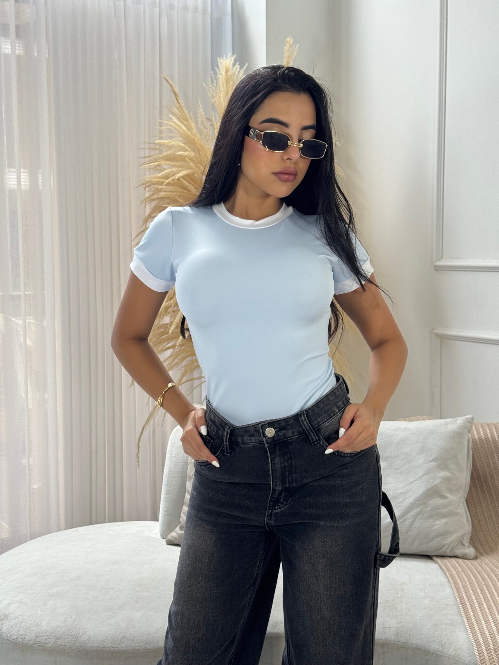 BODY MANGA CORTA SESGO NUTELLA - Imagen 4